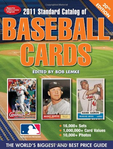 2011 Standard Catalog of Baseball Cards  20th 2010 9781440213717 Front Cover