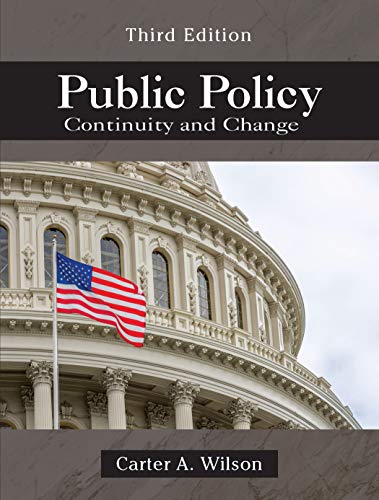 Public Policy: Continuity and Change  2019 9781478636717 Front Cover