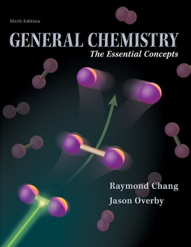 General Chemistry The Essential Concepts 6th 2011 9780077354718 Front Cover