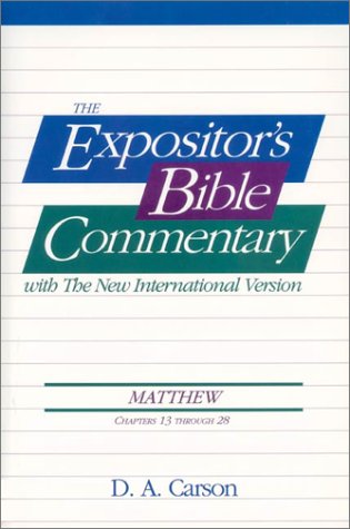 Matthew - Chapters 13-28   1995 9780310499718 Front Cover