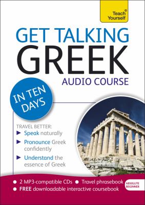 Get Talking Greek in Ten Days   2012 (Unabridged) 9781444170719 Front Cover