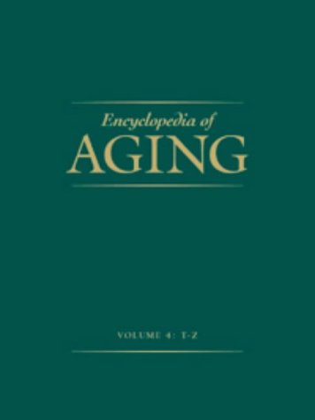 Encyclopedia of Aging   2002 9780028654720 Front Cover