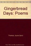 Gingerbread Days  N/A 9780060234720 Front Cover