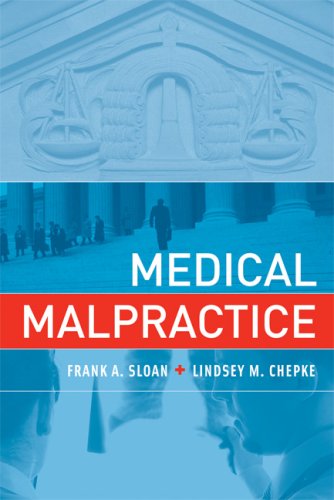 Medical Malpractice   2007 9780262195720 Front Cover