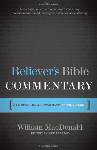 Believer's Bible Commentary   1995 9780840719720 Front Cover