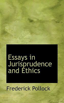 Essays in Jurisprudence and Ethics N/A 9781117401720 Front Cover