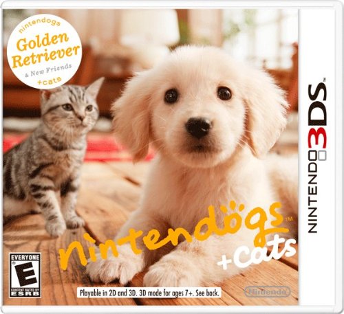 Nintendogs + Cats:  Golden Retriever and New Friends Nintendo 3DS artwork
