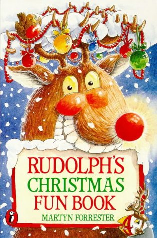 Rudolph's Christmas Fun Book   1990 9780140344721 Front Cover