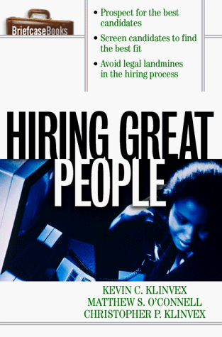 Hiring Great People   1999 9780070718722 Front Cover