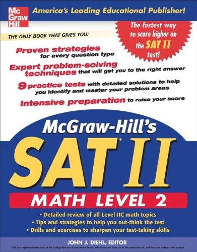 McGraw-Hill's SAT II: Math Level 2   2006 9780071456722 Front Cover