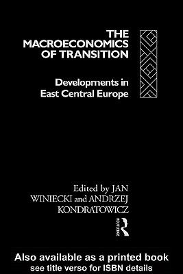 Macroeconomics of Transition   1993 9780203976722 Front Cover