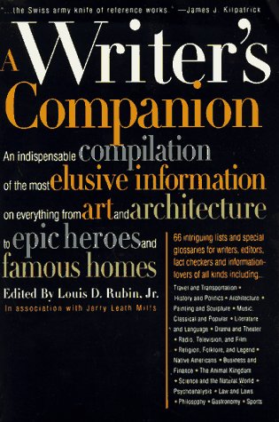 Writer's Companion   1995 9780062734723 Front Cover