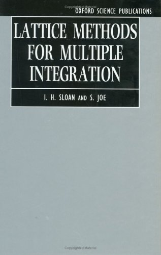 Lattice Methods for Multiple Integration   1994 9780198534723 Front Cover