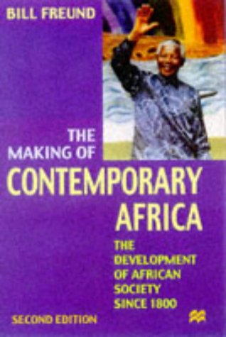 The Making of Contemporary Africa N/A 9780333698723 Front Cover