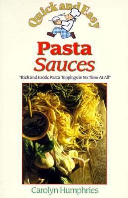 Quick and Easy Pasta Sauces  1996 9780572022723 Front Cover