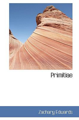 Primitiae  N/A 9781110706723 Front Cover