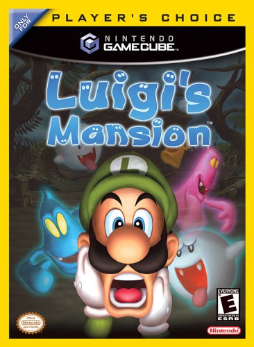 Luigi's Mansion GameCube artwork