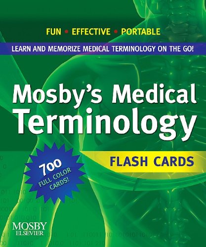 Mosby's Medical Terminology Flash Cards  2nd 2010 9780323069724 Front Cover