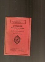 CAMILLE:LADY OF THE CAMELLIAS 1st 9780573606724 Front Cover