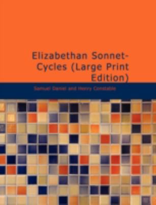Elizabethan Sonnet-Cycles Delia - Diana Revised  9781434696724 Front Cover