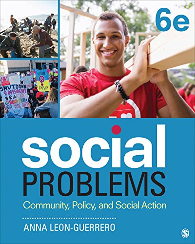 Social Problems: Community, Policy, and Social Action  2018 9781506362724 Front Cover