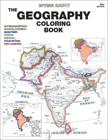 Geography Coloring Book  3rd 2003 9780131014725 Front Cover