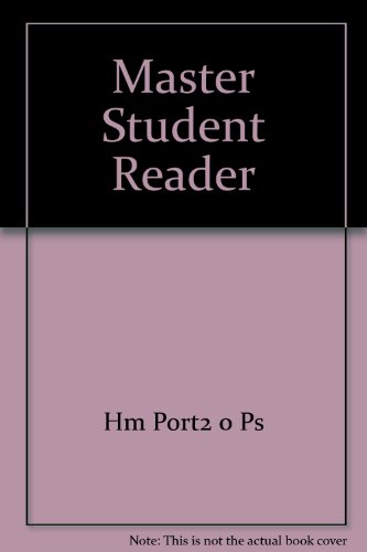 Master Student Reader Plus Houghton Mifflin Two Point Zero Passkey 1st 2007 9780618786725 Front Cover