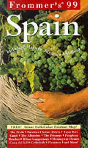 Spain - Frommer's Travel Guides  99th 1999 9780028623726 Front Cover