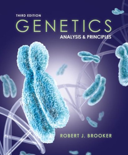 Genetics Analysis and Principles 3rd 2009 9780077229726 Front Cover