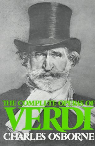 Complete Operas of Verdi   1969 9780306800726 Front Cover
