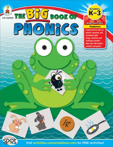 Big Book of Phonics, Grades K-3   2012 9781609964726 Front Cover