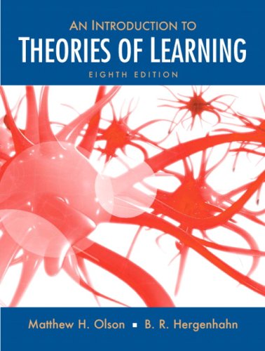 Introduction to the Theories of Learning  8th 2009 9780136057727 Front Cover