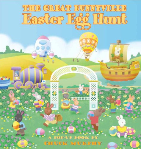 Great Bunnyville Easter Egg Hunt   2008 9780375845727 Front Cover