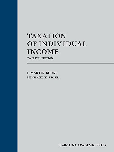 Taxation of Individual Income:   2018 9781531008727 Front Cover