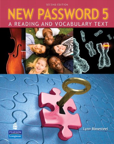 New Password A Reading and Vocabulary Text  2009 (Student Manual, Study Guide, etc.) 9780137011728 Front Cover