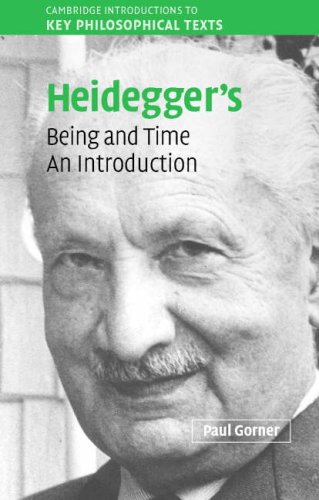 Heidegger's Being and Time An Introduction  2007 9780521540728 Front Cover