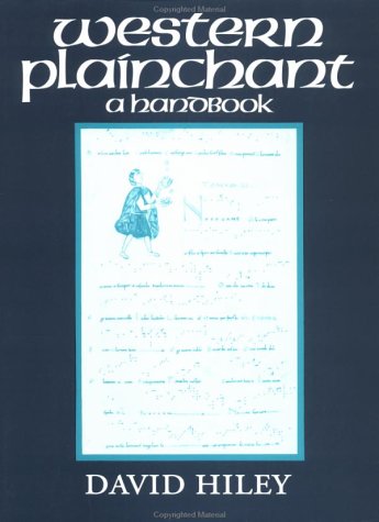 Western Plainchant A Handbook  1993 9780198165729 Front Cover