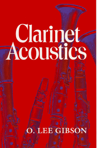 Clarinet Acoustics   1998 9780253211729 Front Cover
