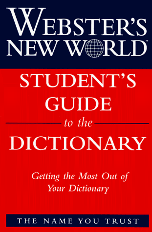 Webster's New World Teacher's Guide to the Dictionary N/A 9780028627731 Front Cover