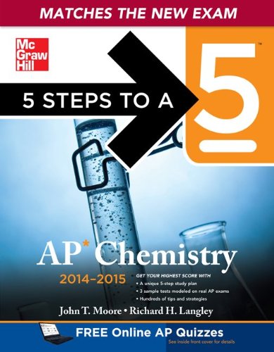 5 Steps to a 5 AP Chemistry, 2014-2015 Edition  5th 2013 9780071803731 Front Cover
