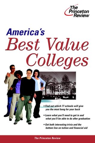 America's Best Value Colleges  N/A 9780375763731 Front Cover