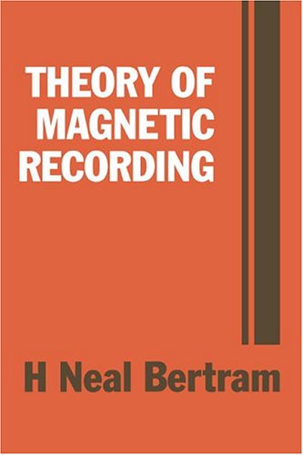 Theory of Magnetic Recording   1994 9780521449731 Front Cover