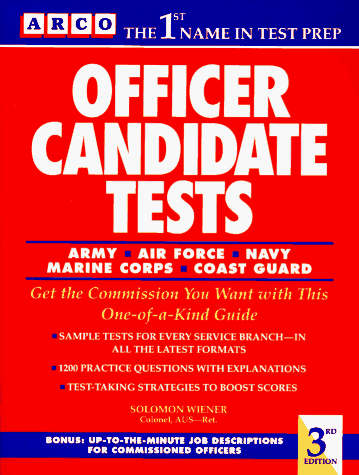 Officer Candidate Tests 3rd 9780671799731 Front Cover