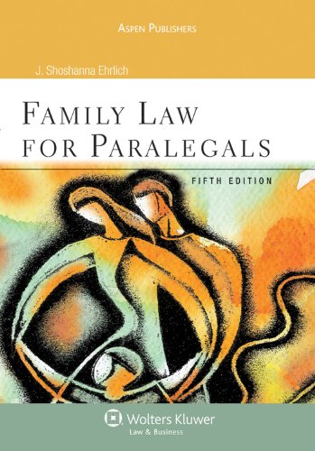 Family Law for Paralegals 5e  5th 2011 (Revised) 9780735587731 Front Cover