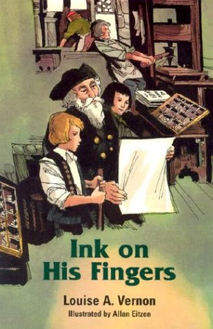 Ink on His Fingers 1st 9780836116731 Front Cover