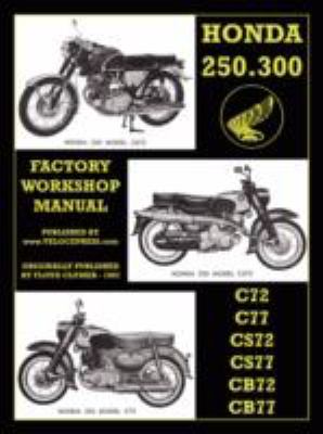 Honda Motorcycles Workshop Manual 250-300 Twins N/A 9781588500731 Front Cover