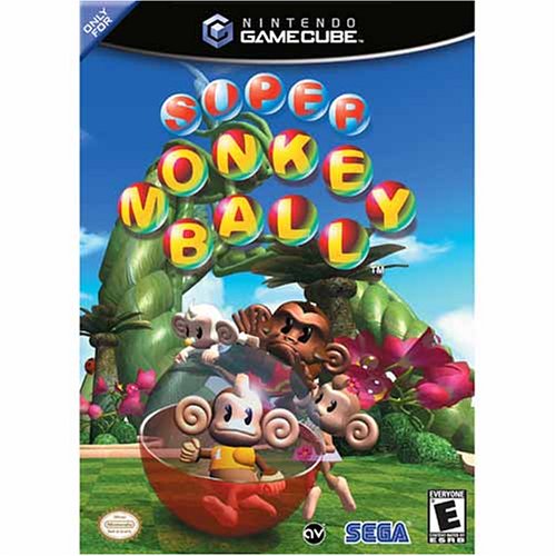 Super Monkey Ball GameCube artwork