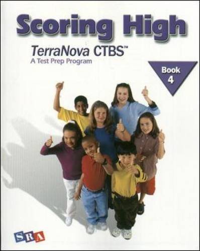 Scoring High on the TerraNova CTBS, Student Edition, Grade 4   2003 9780075840732 Front Cover