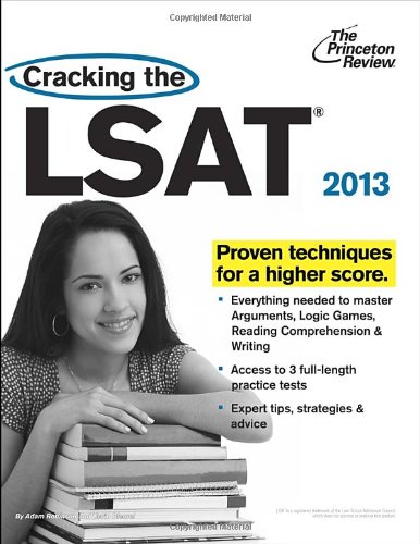 Cracking the LSAT, 2013 Edition  N/A 9780307944733 Front Cover
