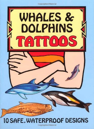 Whales and Dolphins Tattoos  N/A 9780486298733 Front Cover